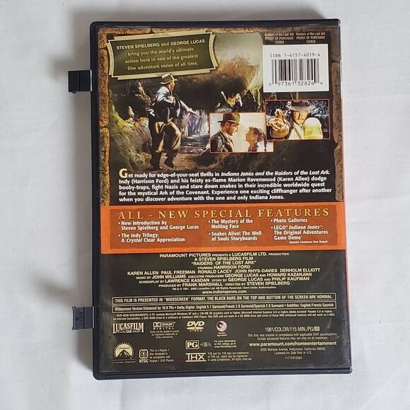 Indiana Jones and the Raiders of the Lost Ark (DVD) - Picture 3 of 3